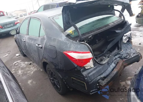 2016 Toyota Corolla Le z USA, uszkodzony, nr VIN 2T1BURHEXGC703901